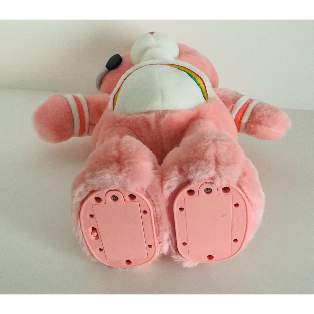 VTG Care Bears 2004 Fit N Fun Sing Dance Exercise Rainbow Cheer Plush TESTED - Picture 6 of 7